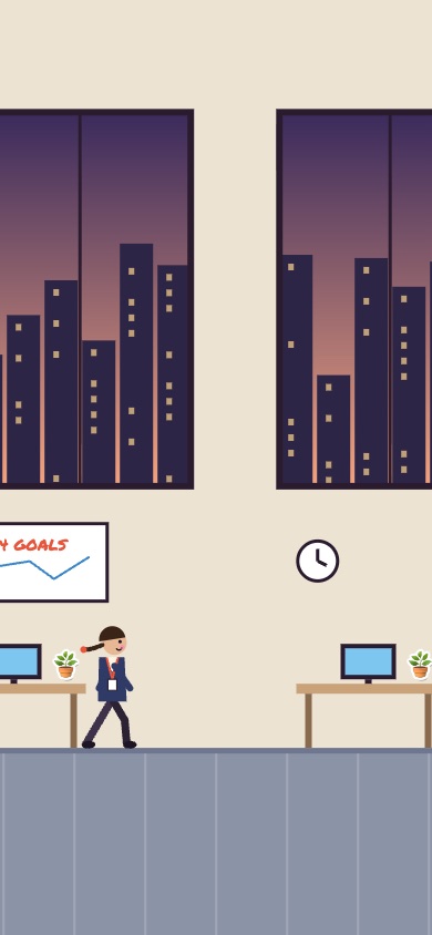 Start screen of the demo game